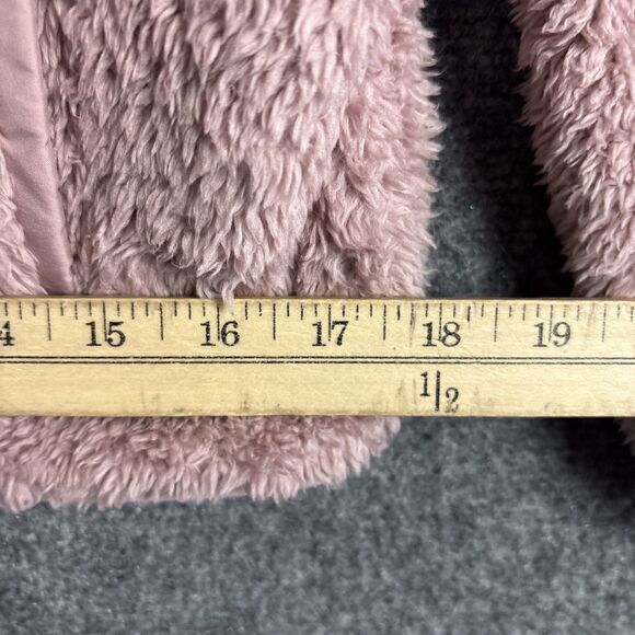 Patagonia Los Gatos Hooded Pullover Sz S dusty Pink Cozy Fleece Outdoors Granola - Picture 6 of 7